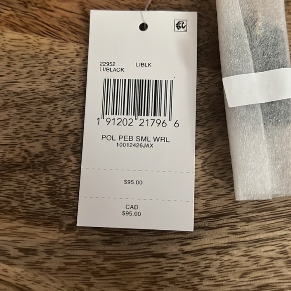 Coach pebbled leather wristlet black authentic - Picture 11 of 15